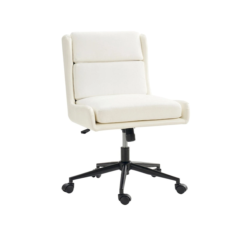 Siegfried Modern Swivel Tilting Office Chair with Removable Soft Upholstery by HULALA HOME
