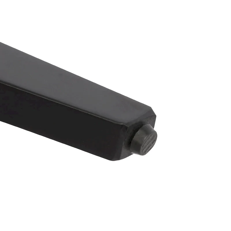 Faux Leather Accent Chair Solid Wood Armchair in Black Finish