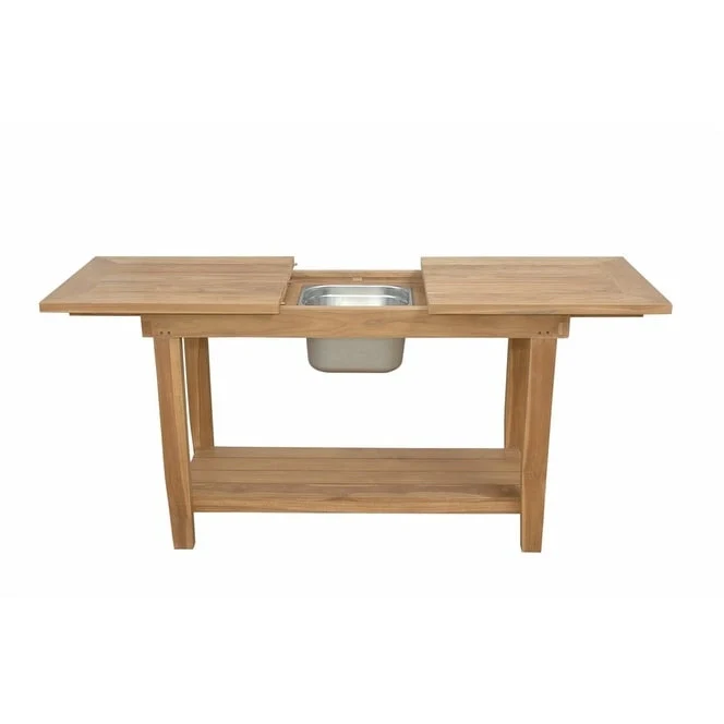 Nautilus Console Table w/ SS Container