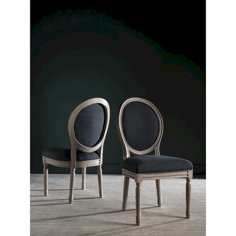 SAFAVIEH Rona Parisian Oval Dining Chair (Set of 2) - 20Wx20Dx39H
