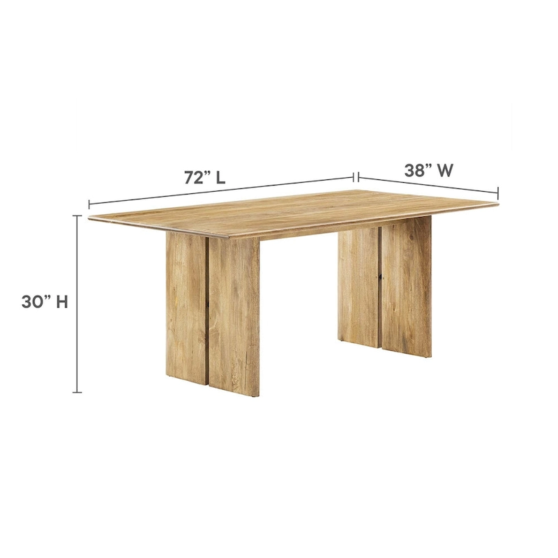 Amistad 72 Dining Table