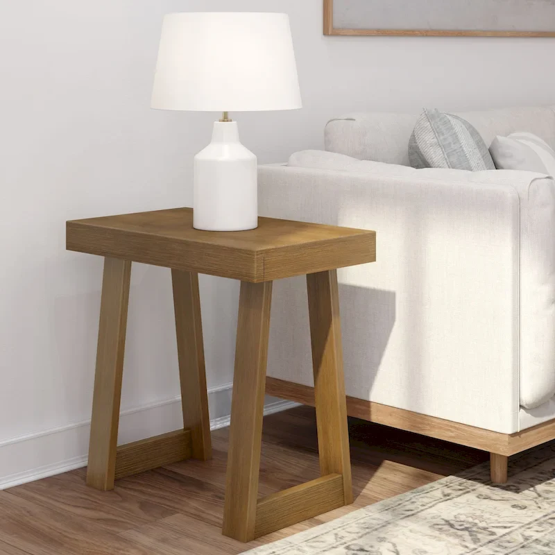 Classic Rectangular Side Table - 25