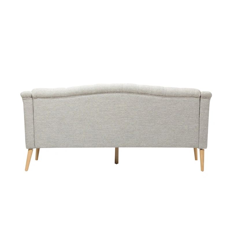 Adelia Modern 3-seat Tufted Fabric Sofa by Christopher Knight Home