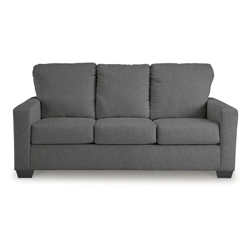 Signature Design by Ashley Rannis Pewter Full Sofa Sleeper - 76W x 40D x 39H