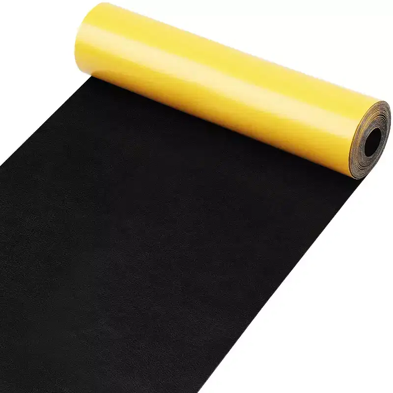 AMMER Furniture Leather Repair Patches: 1779-inch large-size self-adhesive DIY leather repair kit, black.