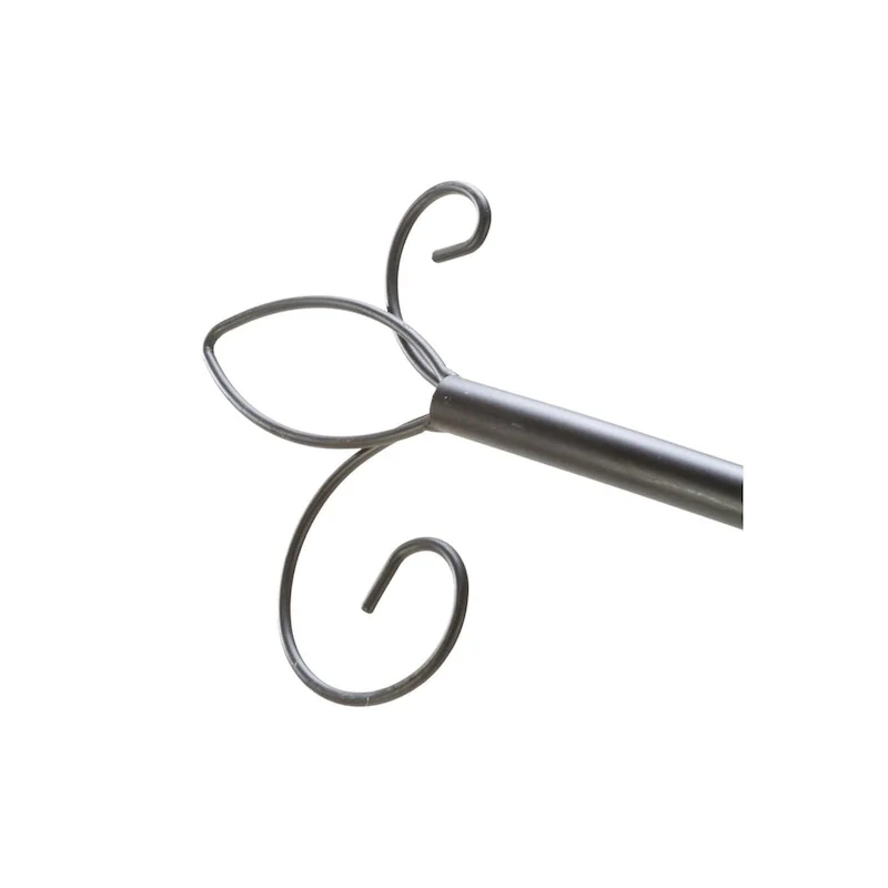 Brown Metal Classic Spiral Purse Tree