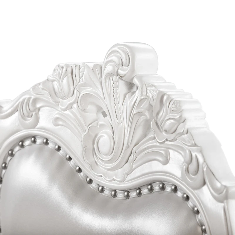 Furniture of America Eugene Traditional Solid Wood 7-Piece Expandable Dining Table Set