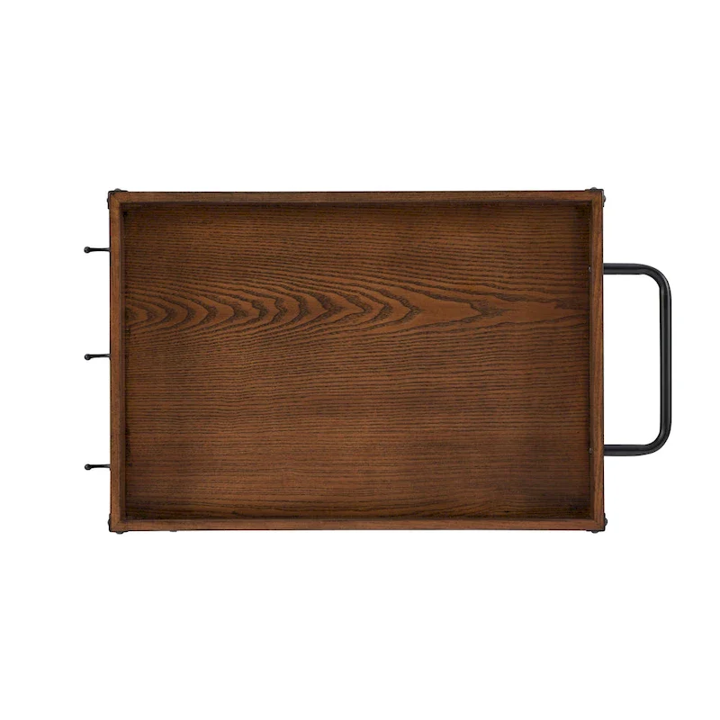 Wheeler Industrial Kitchen & Wine Cart