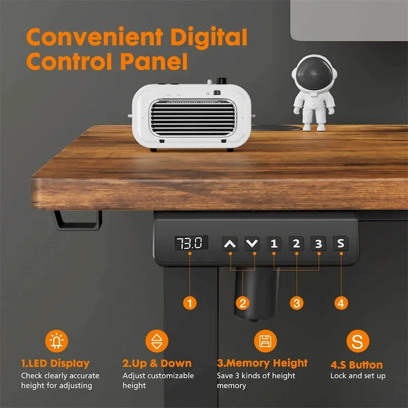 Electric Height Adjustable Standing Desk