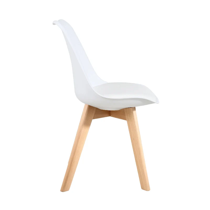 Dining Chairs Wooden Desk Chairs No Wheels Set of 2