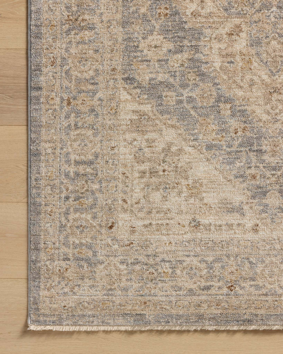 Junie Denim/Natural Rug
