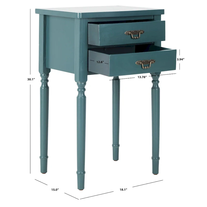 SAFAVIEH Sandra Accent Table - 18.1 x 15 x 30.1 - 18Wx15Dx30H