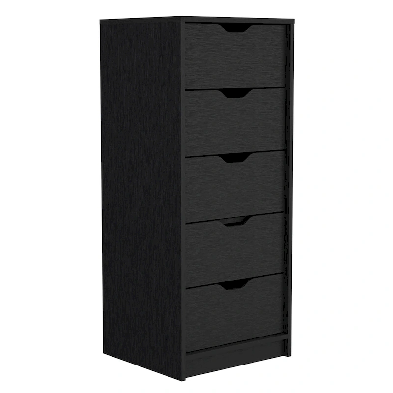 5 Drawers Tall Dresser with Pull Out System