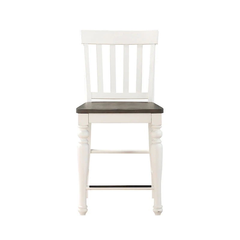 Steve Silver Jillian Two-tone Counter Height Drop Leaf 7-Piece Dining Set