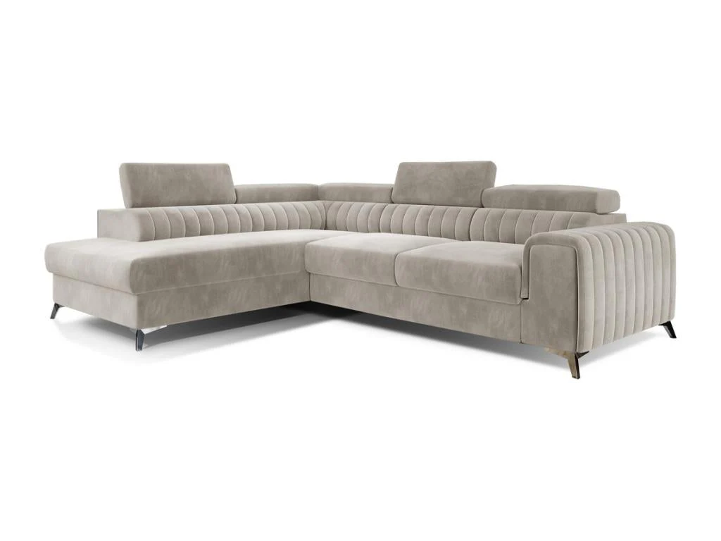 Corner Sectional Sofa - Beige