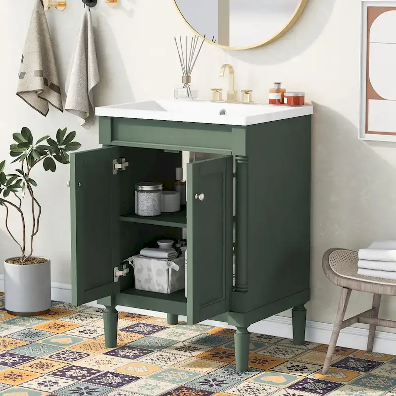 Single Sink Bathroom Vanity
