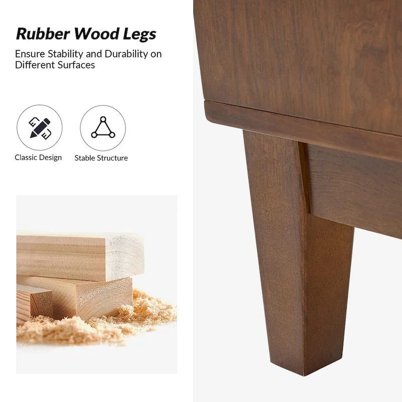 Ofelia Mid-century 60 Wide Geometric Patterned Sideboard with Adjustable Shelves by HULALA HOME