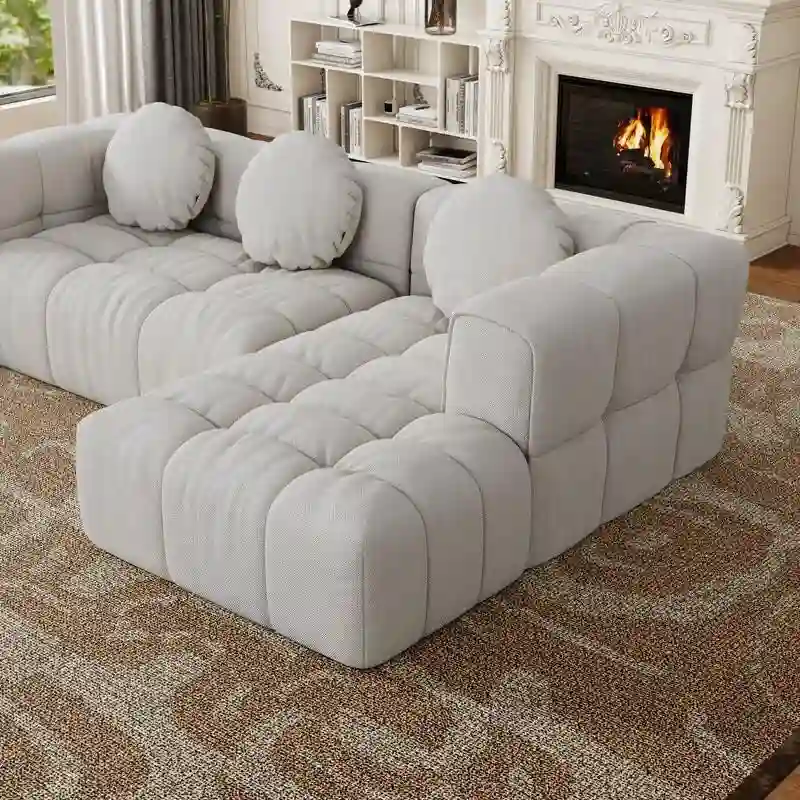 103  L-Shaped Modular Sofa, Free Combination (Left and Right Facing)