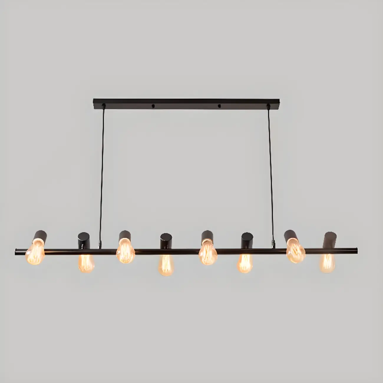 Industrial Black Metal Kitchen Island Pendant Light