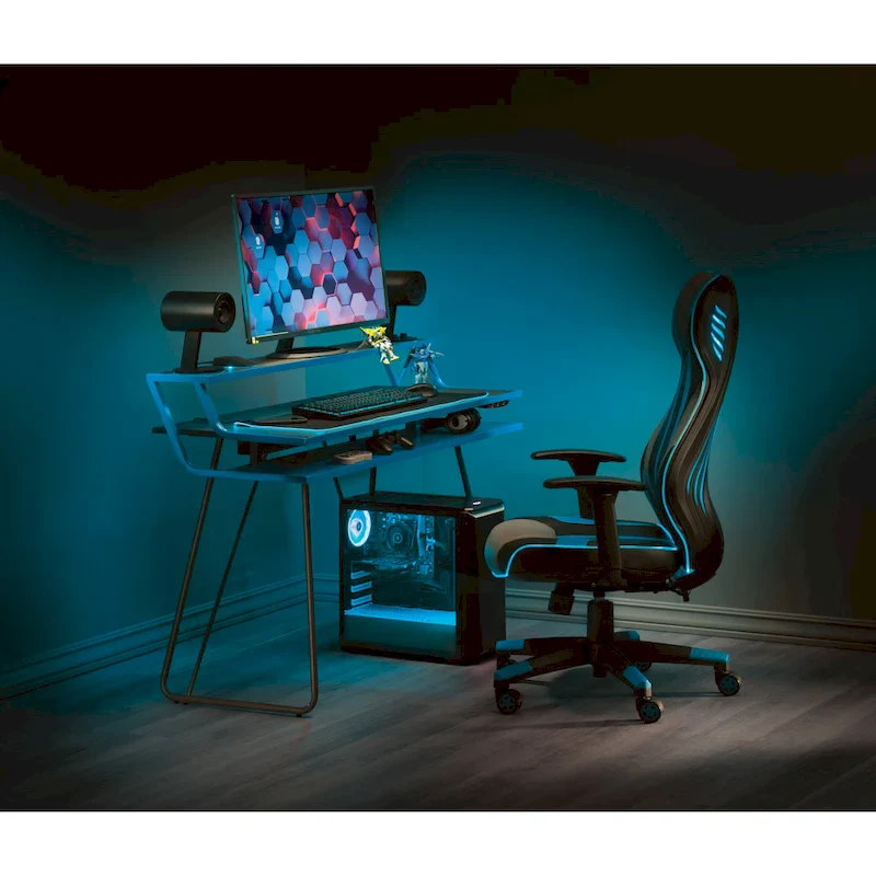 Porch & Den Higby Leveled Gaming Desk