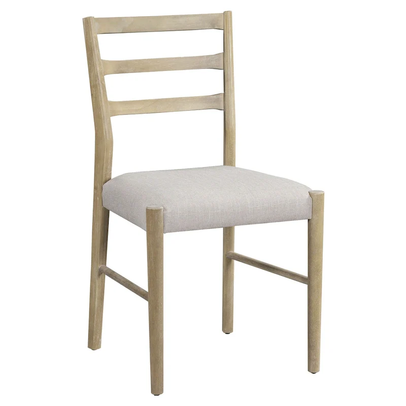 Nestfair 7-Piece Wooden Dining Table Set with 6 Chairs and 2 Drawers