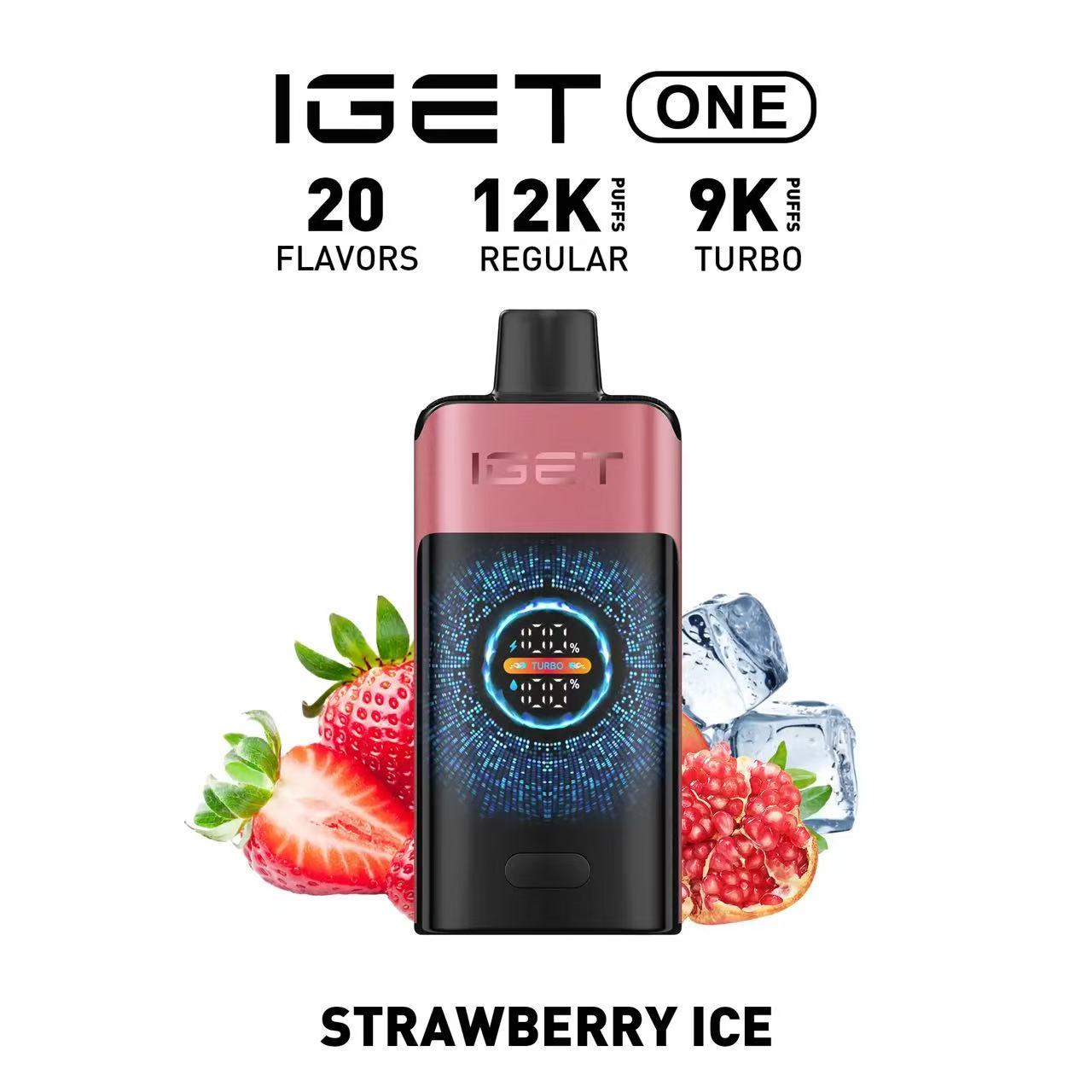 New IGET ONE 12000 Puffs 15 Flavors