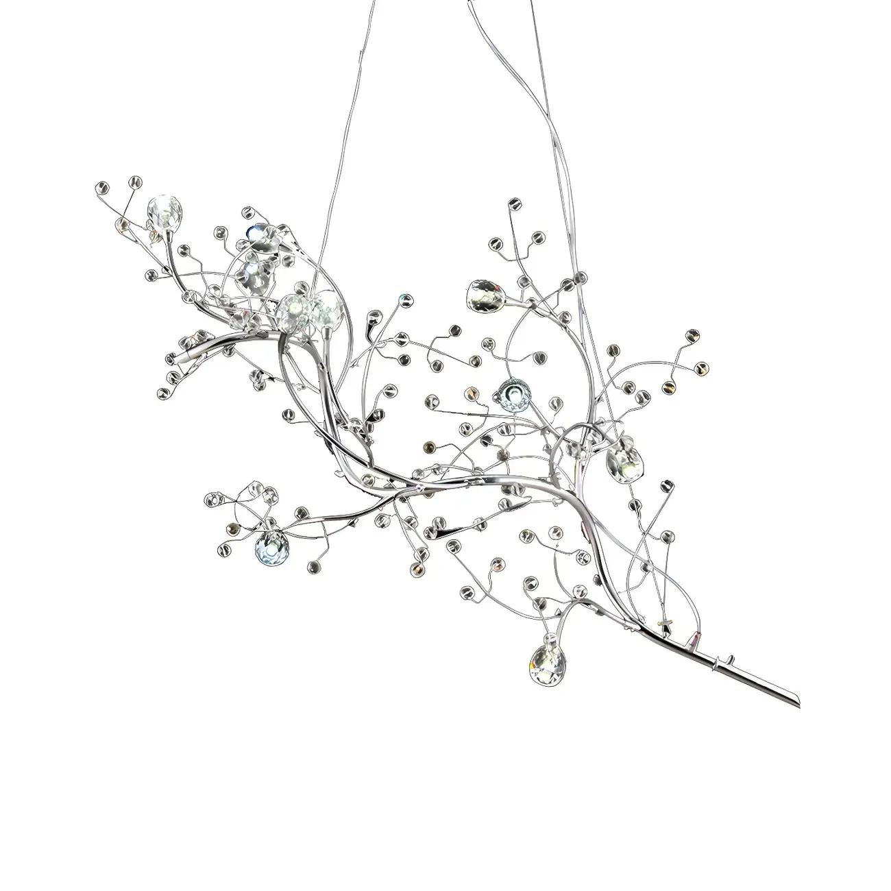 Modern Metal Branch LED Pendant Chandelier