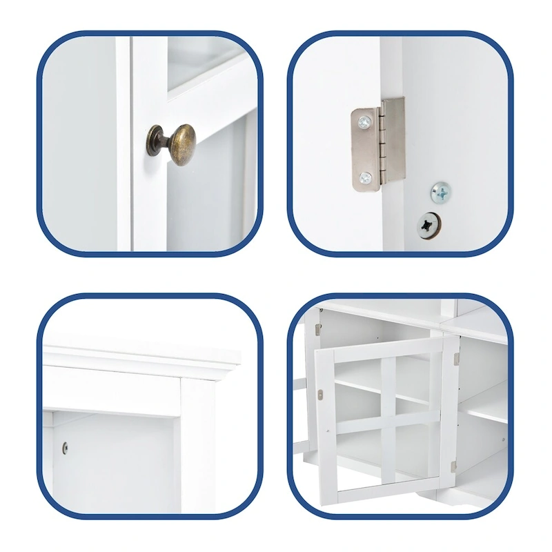 Modern Minimalism Style Entertainment Wall and TV Stand