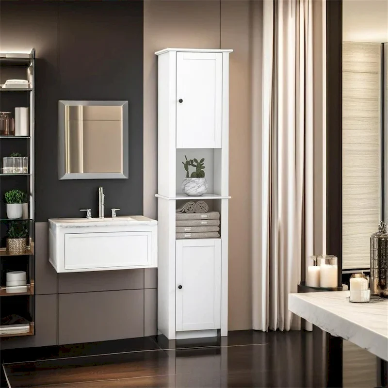 Tall Bathroom Storage Cabinet