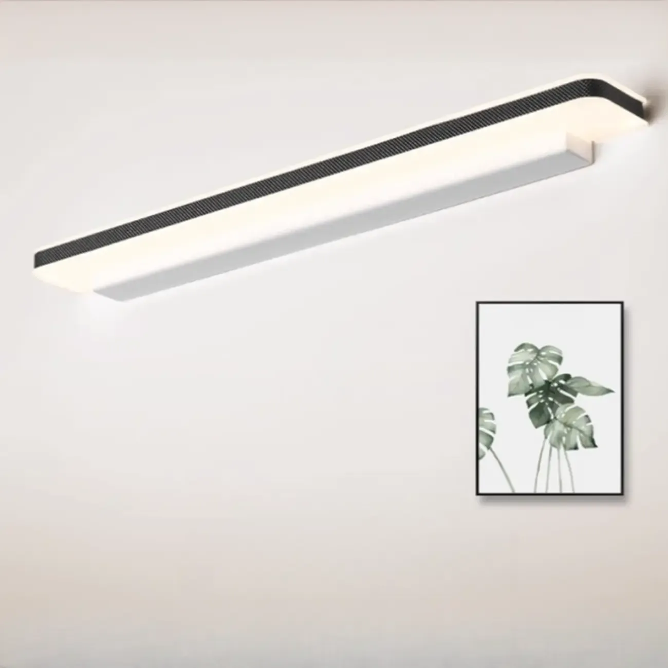 1-Light Geometric Polygonal Vanity Lights in Acrylic Design