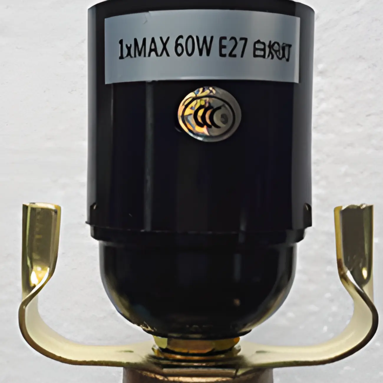 Blue Traditional Ceramic Table Lamp with Fabric Shade