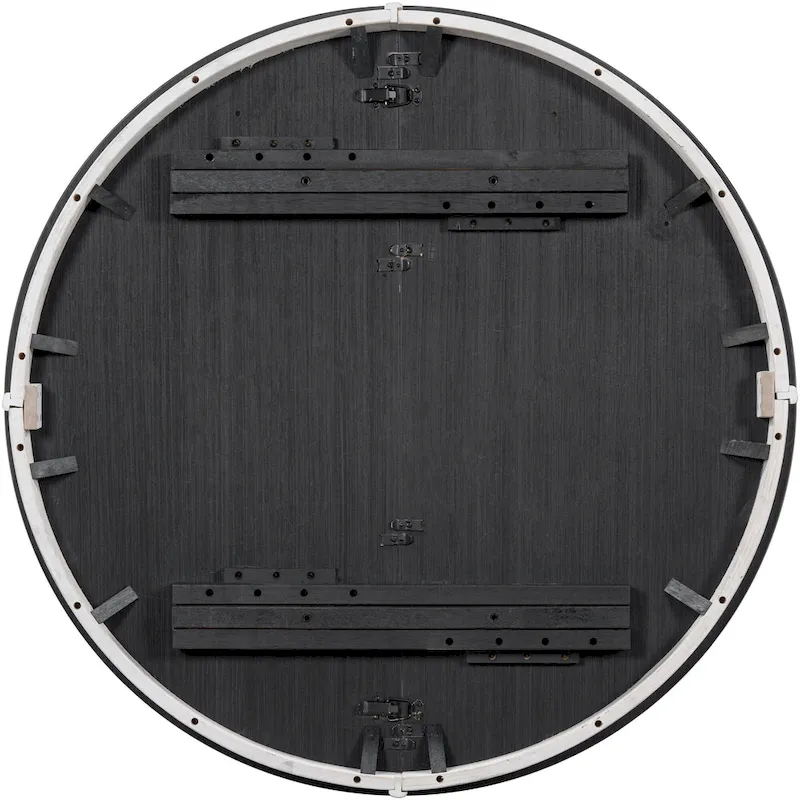 5-Piece Dining Set with Round Extendable Dining Table and Chairs