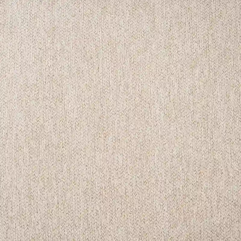 Brently Dining Chair w/ Cream Boucle Fabric & Matte Black Metal Legs