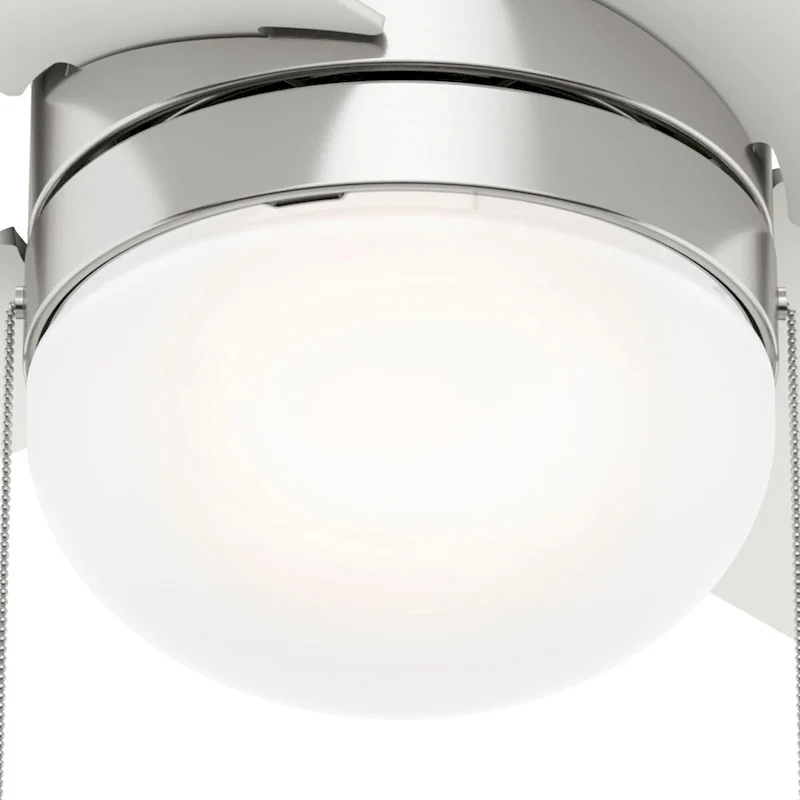 Hunter 52  Timpani Ceiling Fan w/ LED Light, Pull Chain