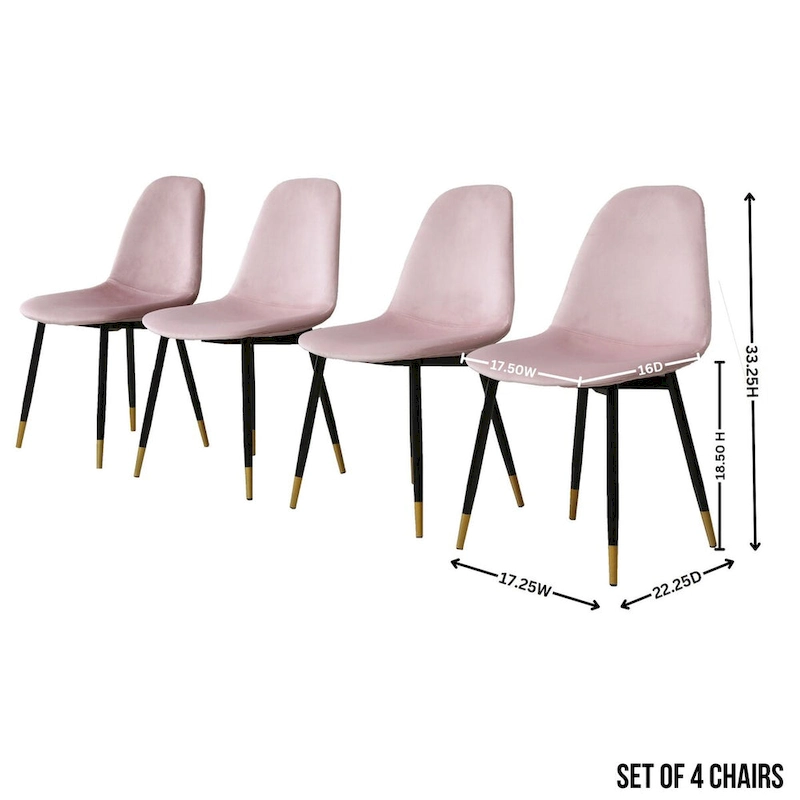 Roundhill Furniture Evatt 5-Piece Round Dining Set, Trestle Round Table with 4 Stylish Chairs