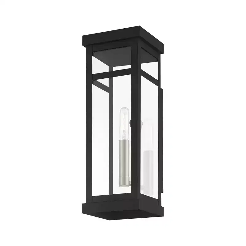 Livex Lighting Hopewell 1 - Light Wall Light in Black
