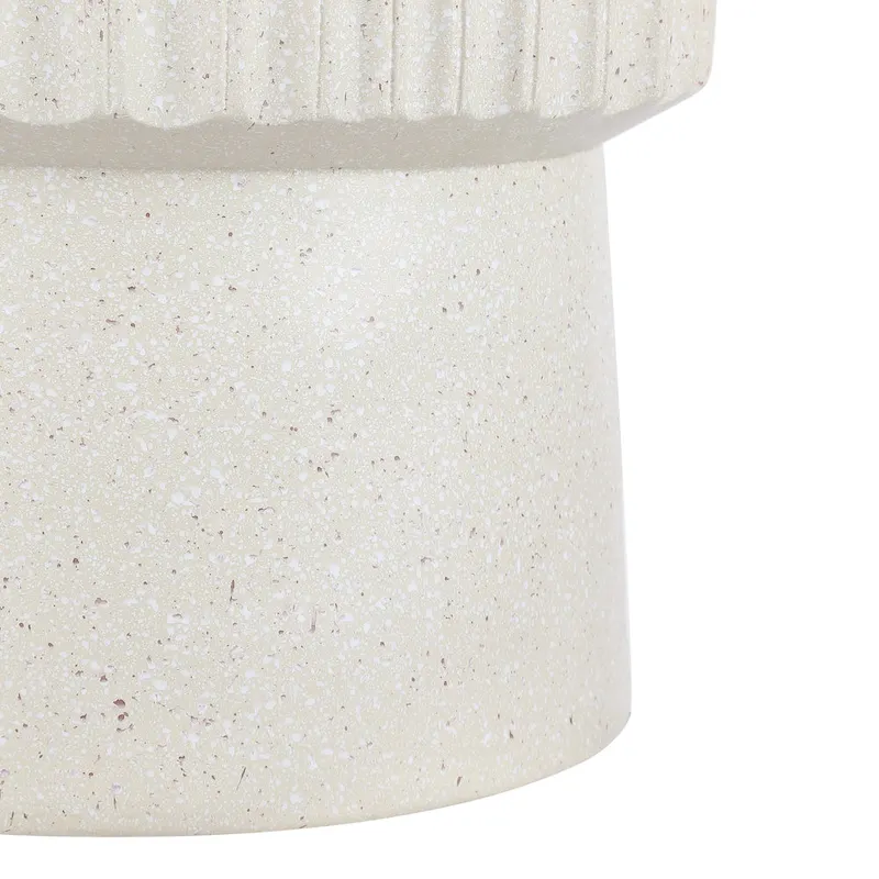 Kline 19  Modern Art Deco Tambour Accent Table , by JONATHAN Y