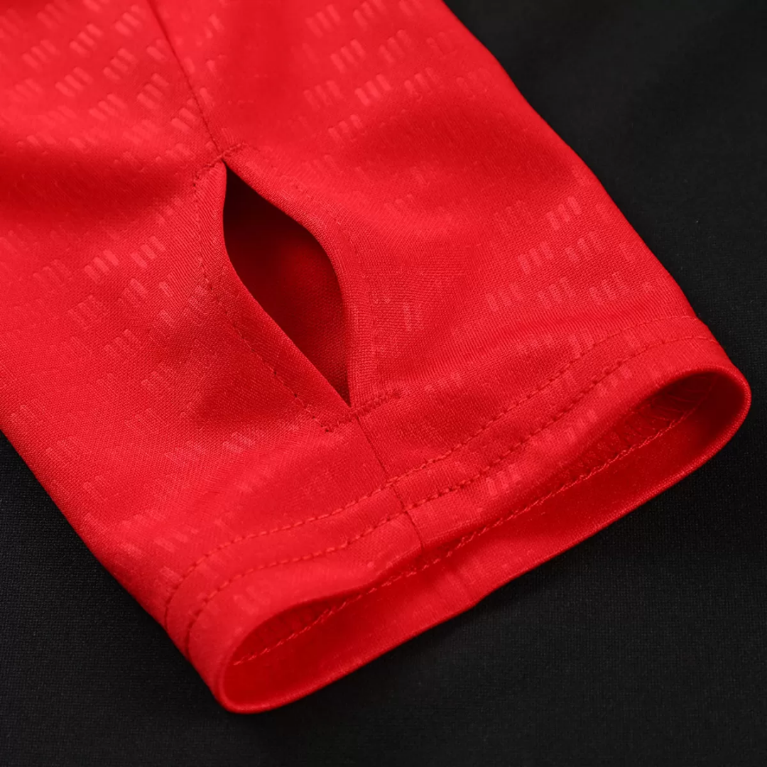 Kid's Germany Zipper Sweatshirt Kit(Top+Pants) White 2026