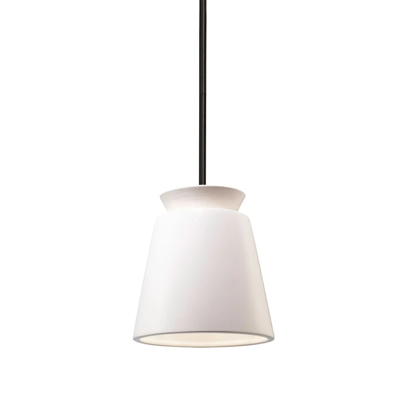 Justice Design Group Small Trapezoid Pendant - Rigid Stem