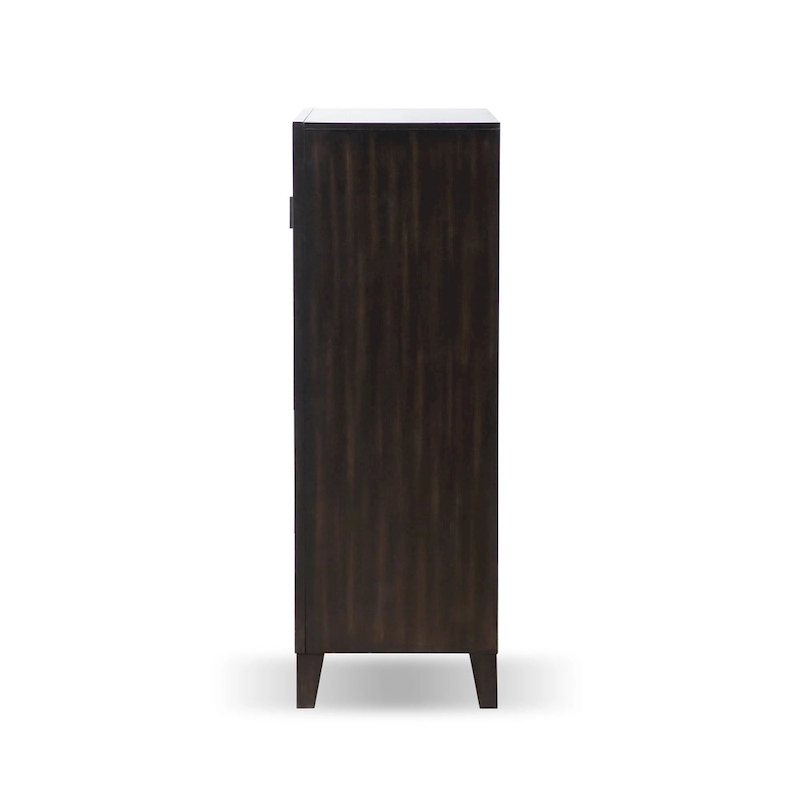 Furniture of America Nyx Modern 5-Drawer Espresso Solid Wood Chest