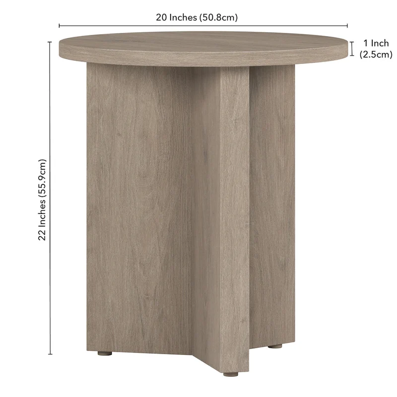 Anders 20 Wide Round Side Table - 20 Wide