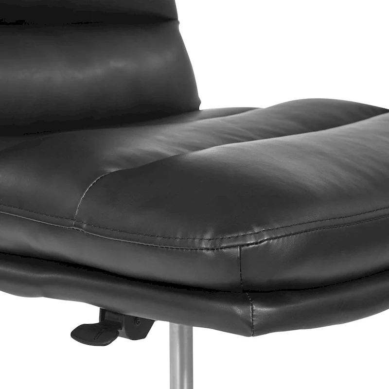Legacy Swivel Office Chair in Faux Leather