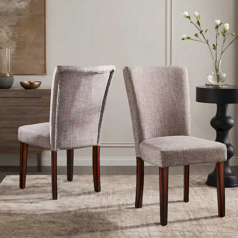 Upholstered Parsons Dining Chairs