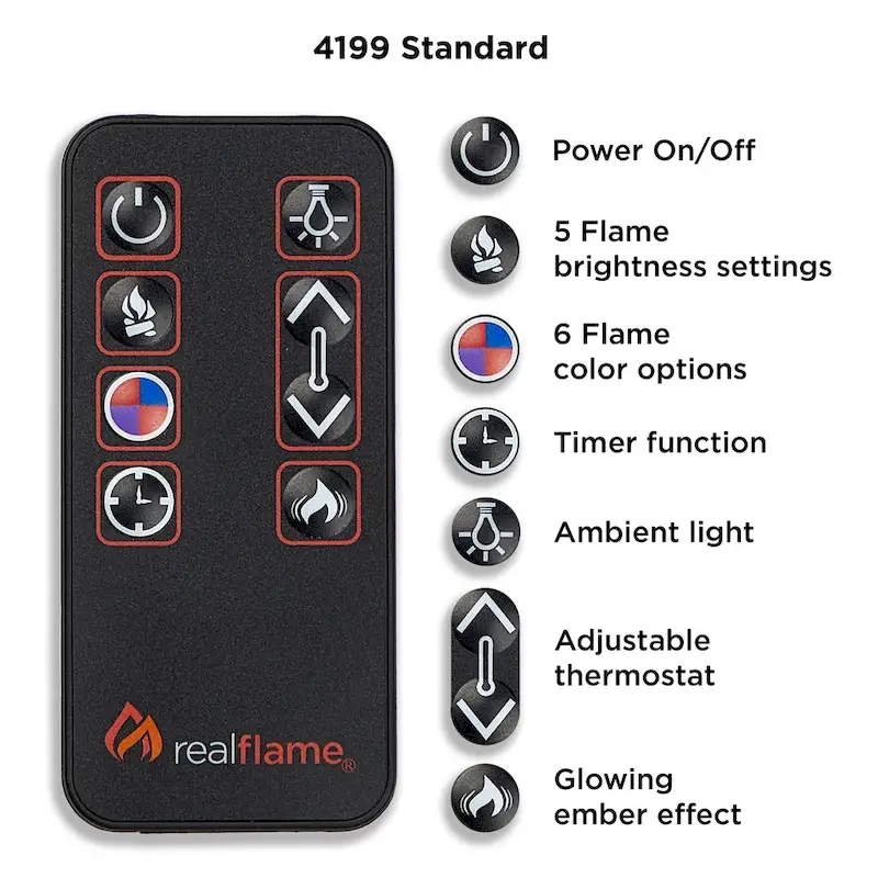 Lynette 56  TV Stand Electric Fireplace Gray