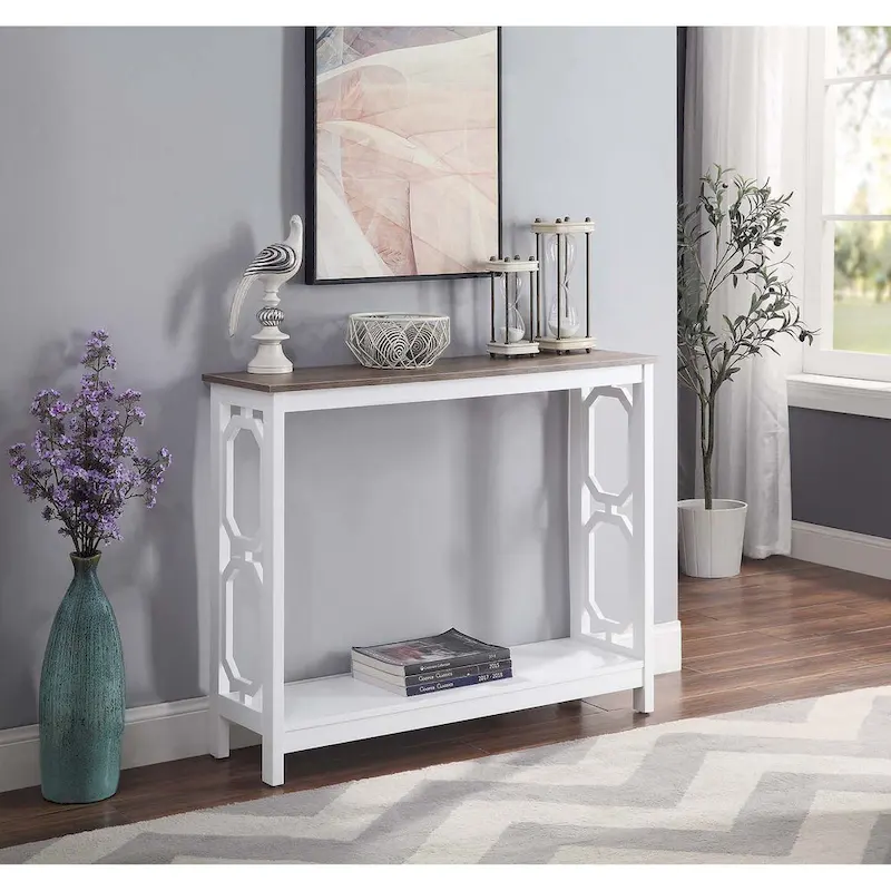 Convenience Concepts Omega Console Table with Shelf