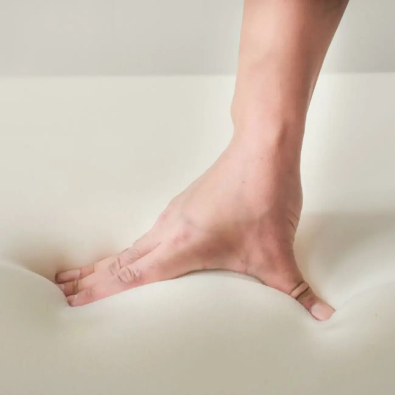 Living Room Upholstered Rocking Chair with Cushion