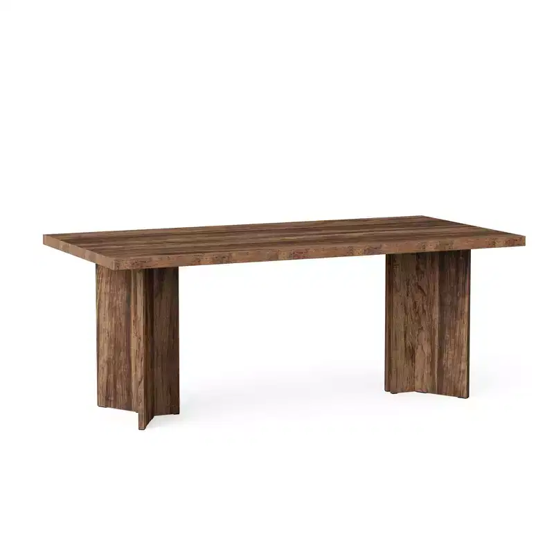 MAYEERTY 63 Inch Multifunctional Dining Table Executive Desk 1.57 Inch Thick E1 Board