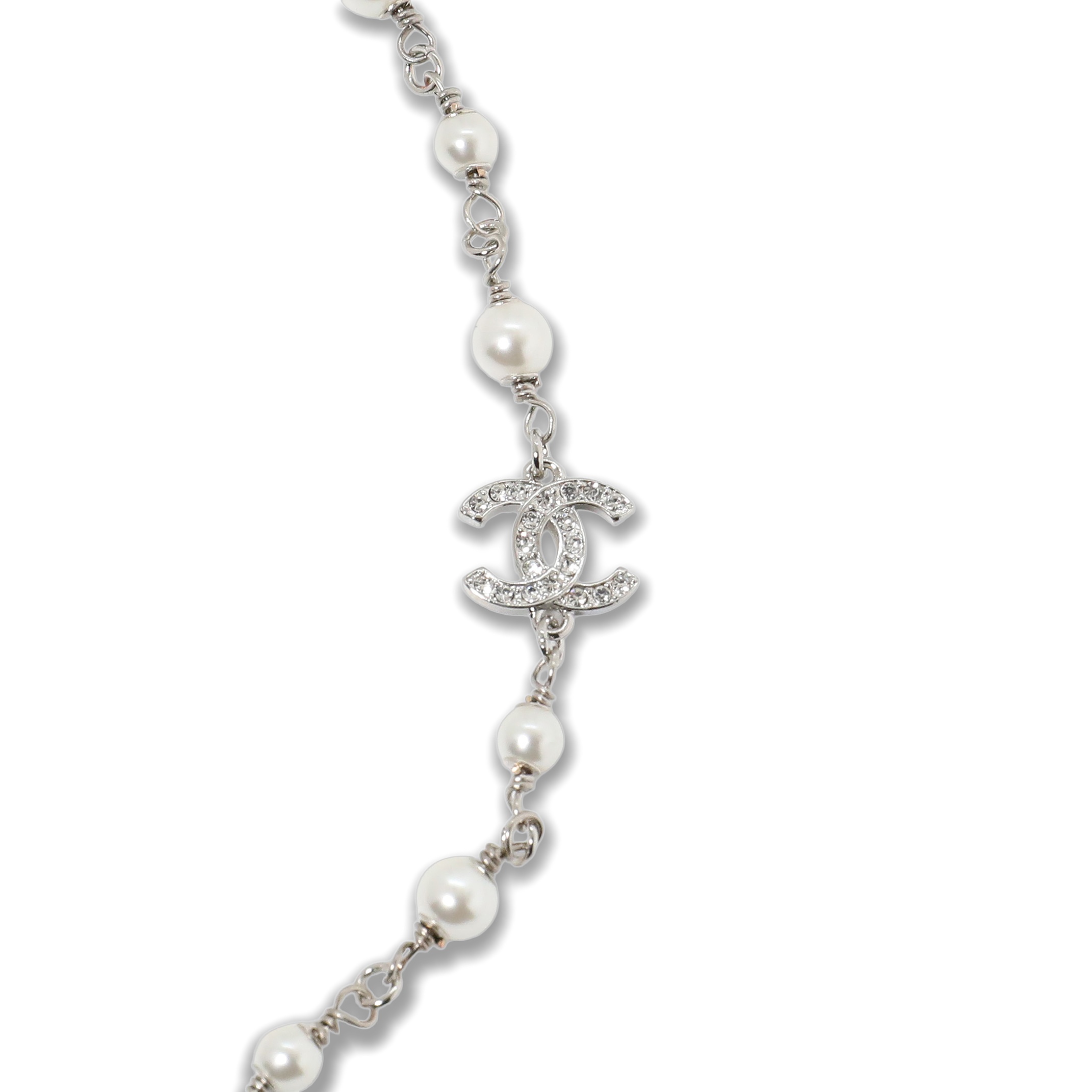 CCN237 Chanel enamel camellia choker necklace - ccjewelryacc