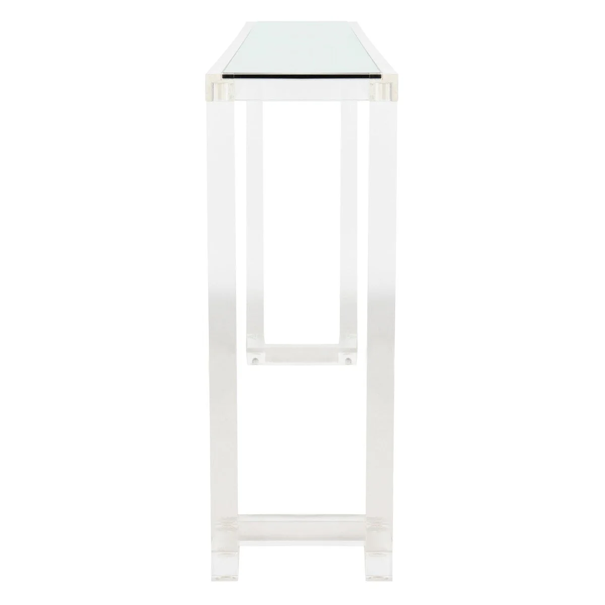 SAFAVIEH Couture Camryn Acrylic Console Table - Clear - 60 W x 10 L x 30 H - 52Wx10Dx30H