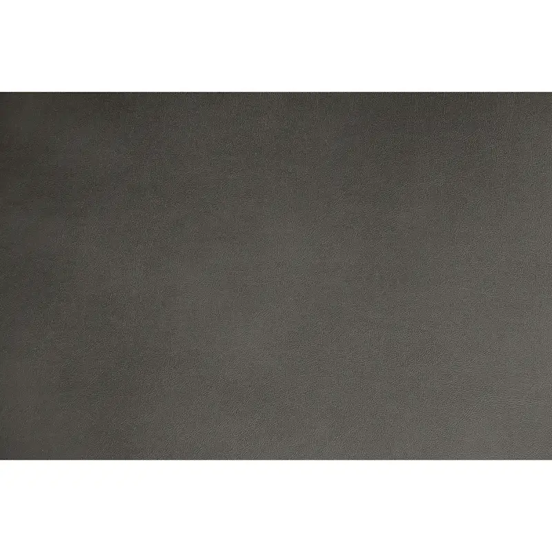 Brown Faux Leather Sling Accent Chair with Buckle Design